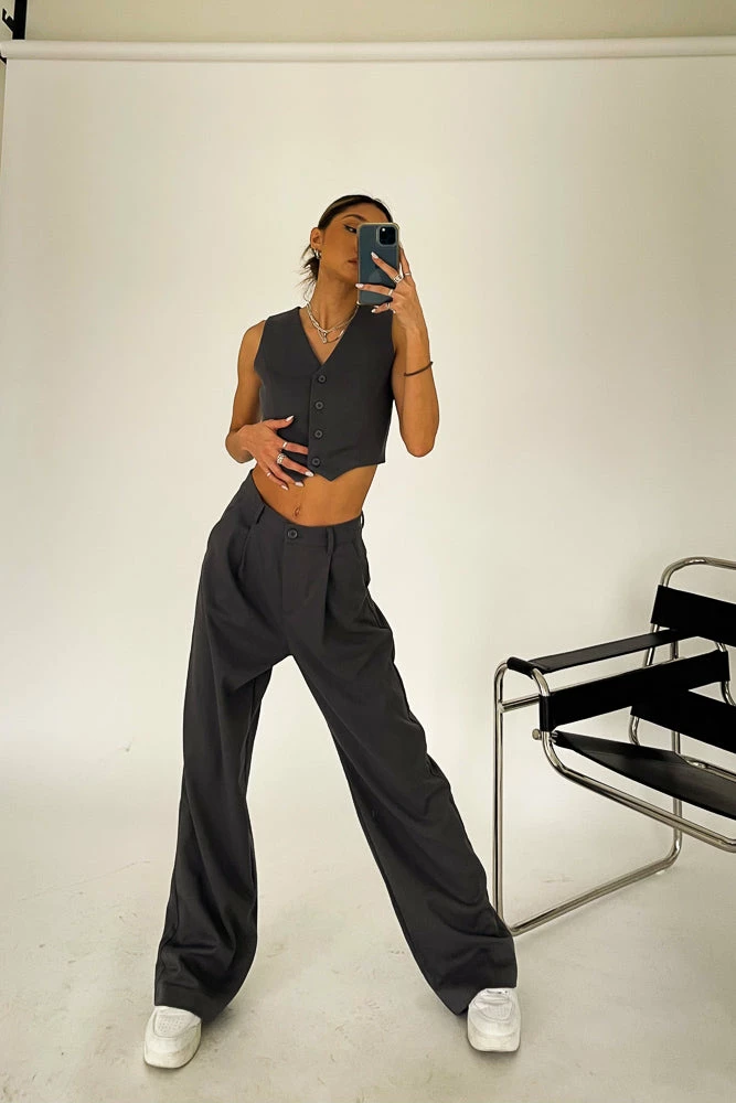 AT Salem Wide Leg Trouser Pants