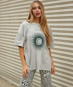 Sunday Skin New Threads La Luna Oversized Tee