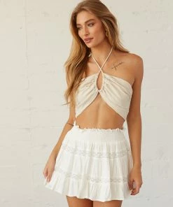 AT Sale Noah Ruffle Mini Skirt