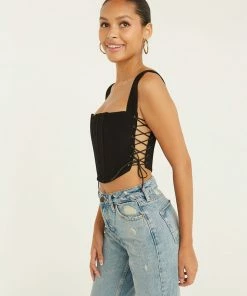 AT Kiko Corset Crop Top