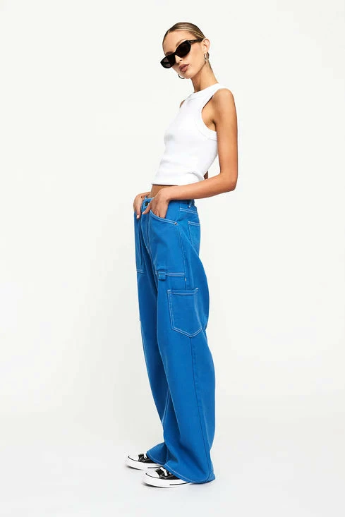 Lioness New Threads Miami Vice Pant In Blue
