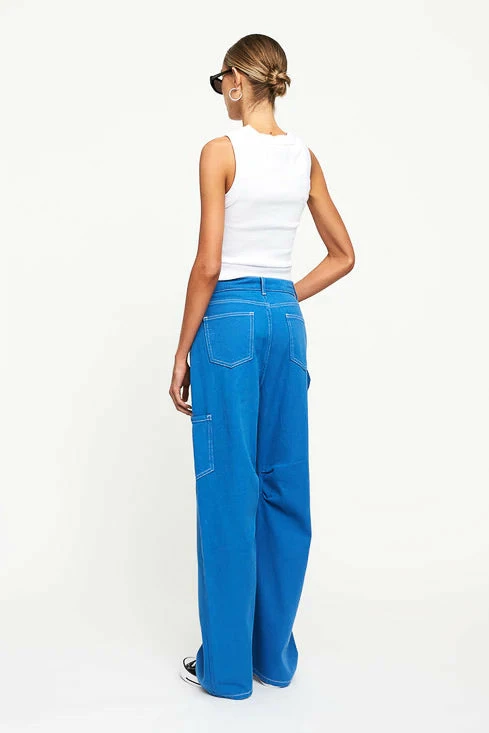 Lioness New Threads Miami Vice Pant In Blue