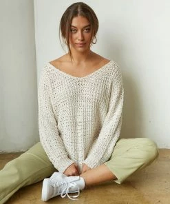 Coco Crochet Knit Sweater