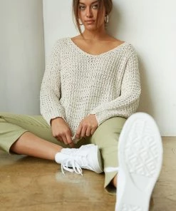 Coco Crochet Knit Sweater