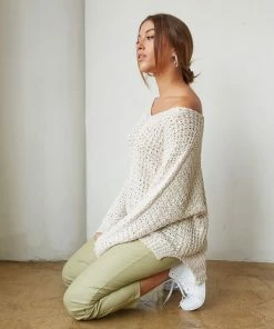 Coco Crochet Knit Sweater