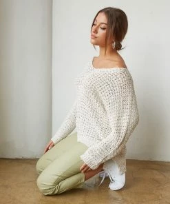 Coco Crochet Knit Sweater