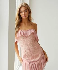 Native Daughters Verona Lace Mini Dress New Threads