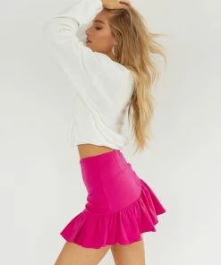 AT November Ruffle Mini Skirt Sale