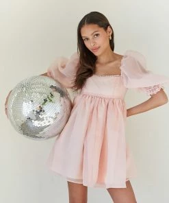 AT Josephine Puff Mini Dress New Threads