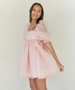 AT Josephine Puff Mini Dress New Threads