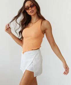 AT New Threads Pomelo Asymmetrical One Shoulder Top
