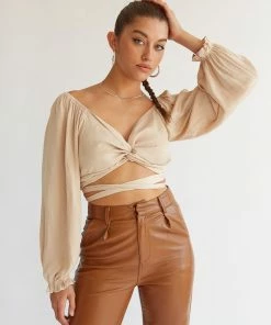 AT Jolie Puff Crop Top Sale