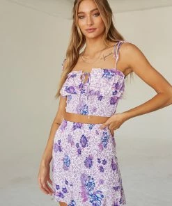 AT Florence Floral Skirt Set Sale