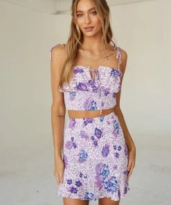 AT Florence Floral Skirt Set Sale