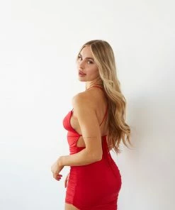 AT Raya Ruched Mini Dress New Threads