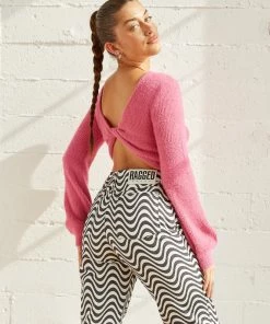 New Threads Rue Reversible Twist Sweater