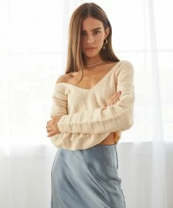 Miles Knit Crop Sweater Sale