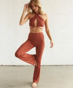 AT Fairfax Ribbed Pants Set