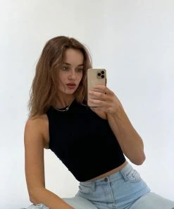 AT Ash Ribbed Tank Top