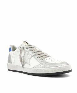 AT New Threads Rosalia Sneakers In Silver