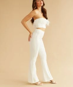 AT Rosie High Waisted Flare Trousers New Threads