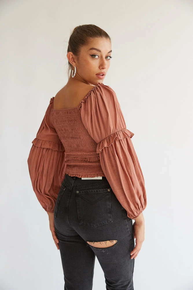 Ragged Priest Butt Cut Jeans In Charcoal