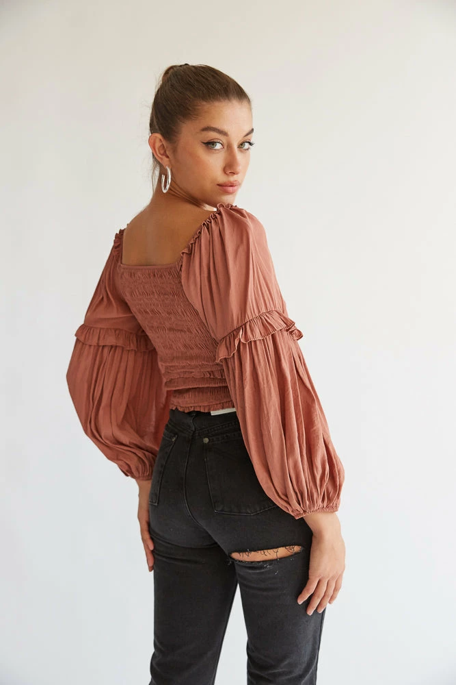 Ragged Priest Butt Cut Jeans In Charcoal