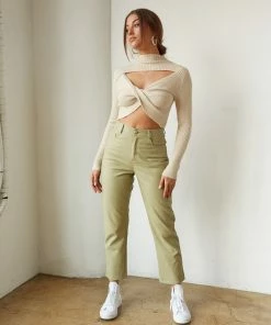 Theo Vegan Leather Pants