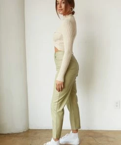 Theo Vegan Leather Pants