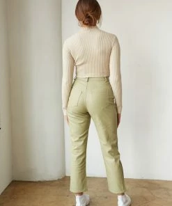 Theo Vegan Leather Pants