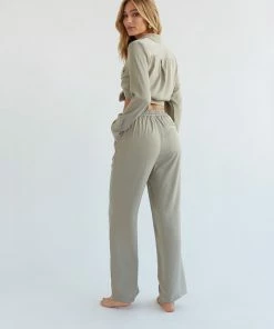 Orion Satin Pants Set