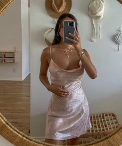 Constance Satin Mini Dress