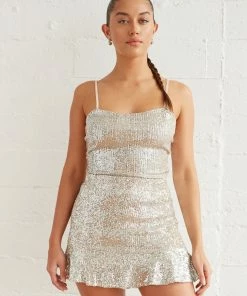 Steve Madden Sale Petra Sequin Cami Tank