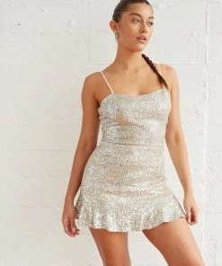 Steve Madden Sale Petra Sequin Cami Tank