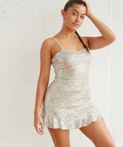 Steve Madden Sale Petra Sequin Cami Tank