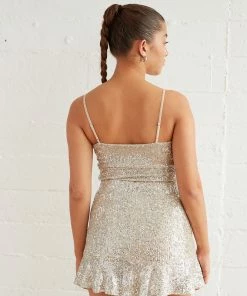 Steve Madden Sale Petra Sequin Cami Tank