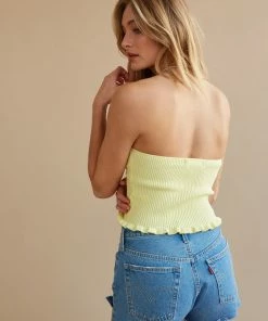 AT Skipper Ribbed Tube Top New Threads