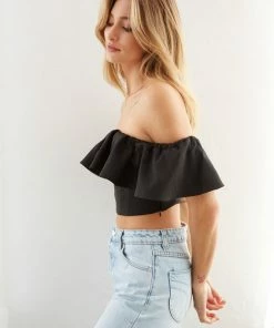 AT Sofie Ruffle Crop Top New Threads