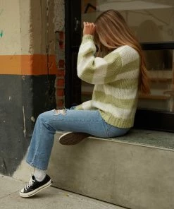 Pacific Stripe Knit Sweater New Threads