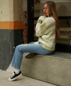 Pacific Stripe Knit Sweater New Threads