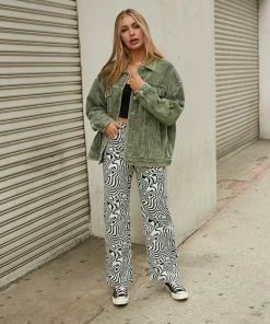 AT Jameson Studded Corduroy Jacket