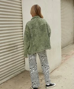 AT Jameson Studded Corduroy Jacket