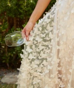 AT Symphony Butterfly Tulle Maxi Dress New Threads