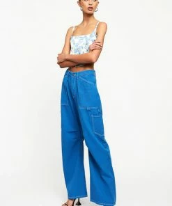 Lioness New Threads Miami Vice Pant In Blue