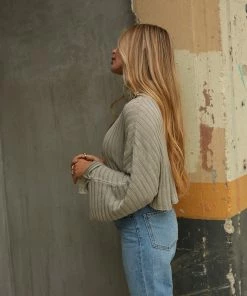 Sale Anya Turtleneck Crop Sweater