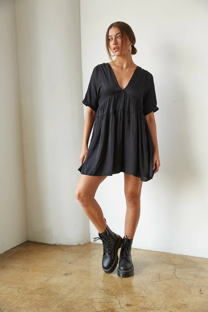 AT Pisces Tiered Babydoll Dress Sale