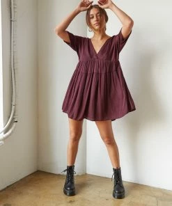 AT Pisces Tiered Babydoll Dress Sale