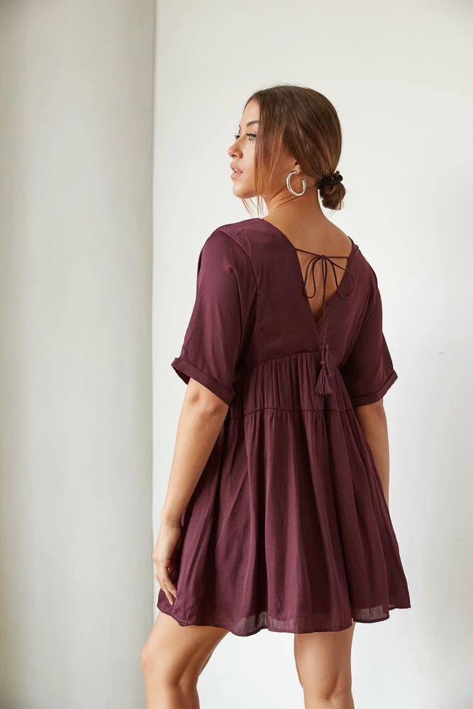 AT Pisces Tiered Babydoll Dress Sale