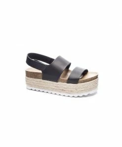 Sale Chinese Laundry Peyton Sandal In Smooth Black