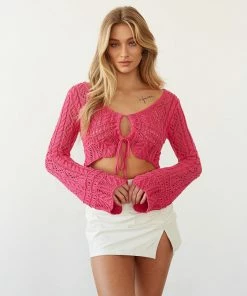 Sale Bronx Knit Cropped Sweater